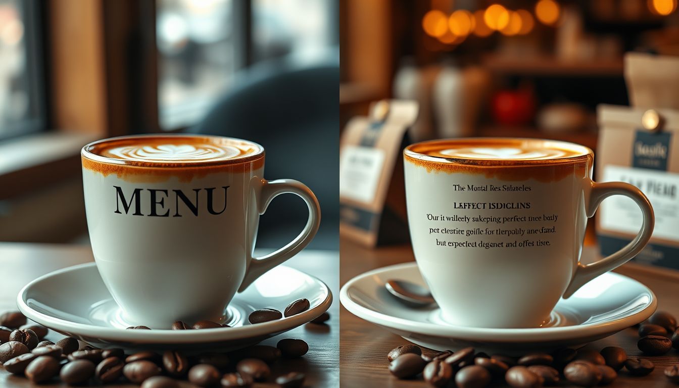 Exploring the Role of Coffee Kerning — How Visual Presentation Affects Perception of Coffee Quality