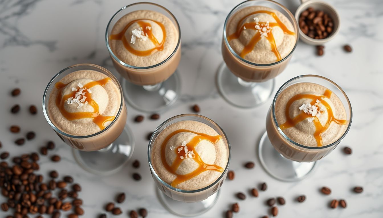 Salted Caramel Americano Mousse