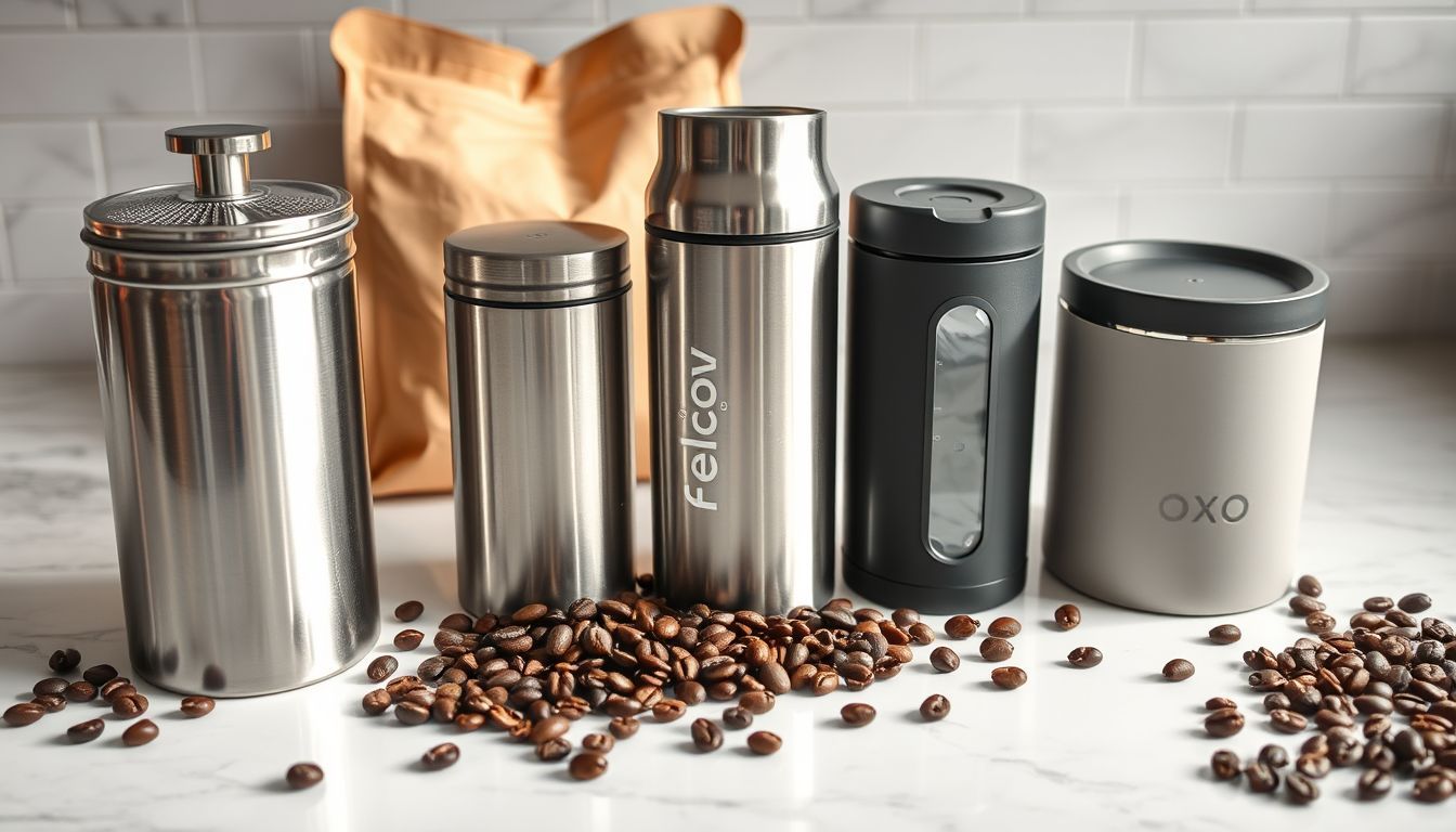 Best Coffee Storage Containers to Keep Beans Fresh for Weeks
