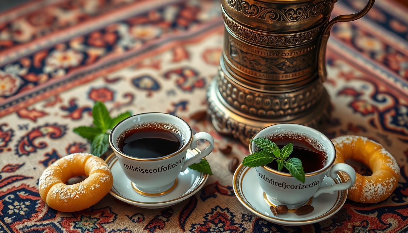 Mint Turkish Coffee Donut