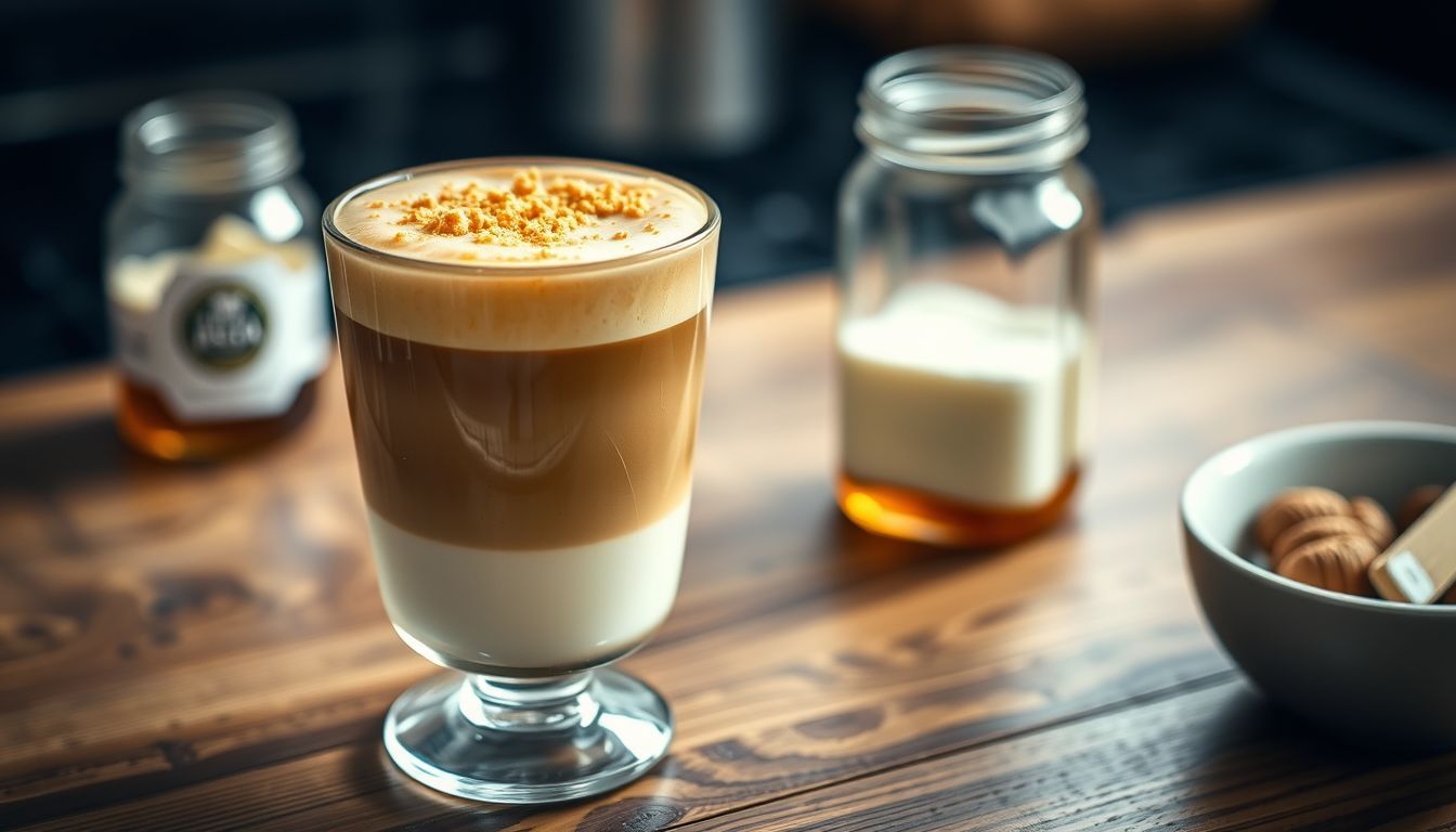 Honey Cortado Cheesecake