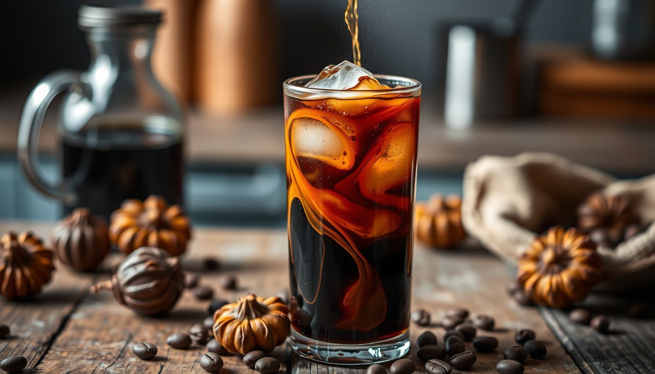 Atomic Cold Brew with Smoked Tamarind Cordial
