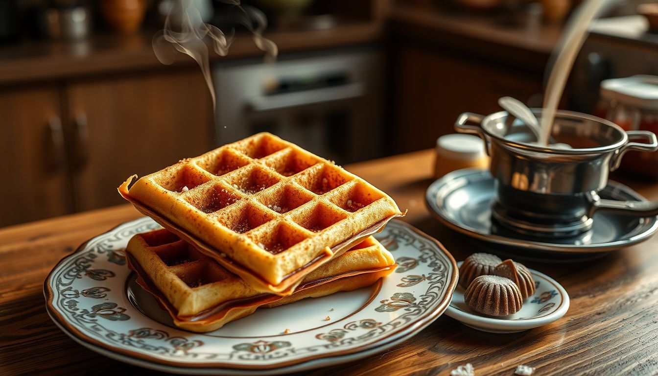 Chili Turkish Coffee Waffle