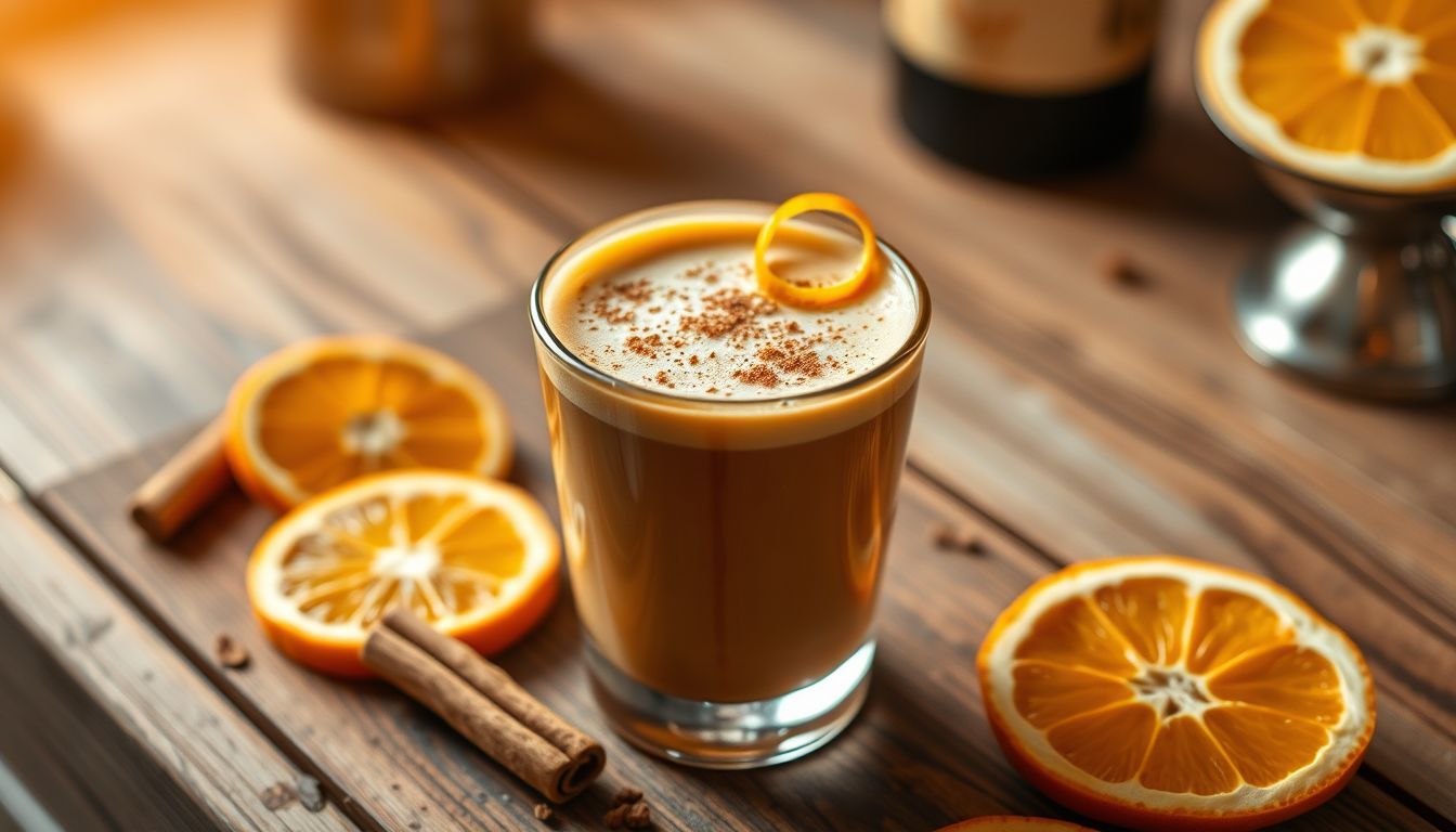 Orange Zest Cortado Churro