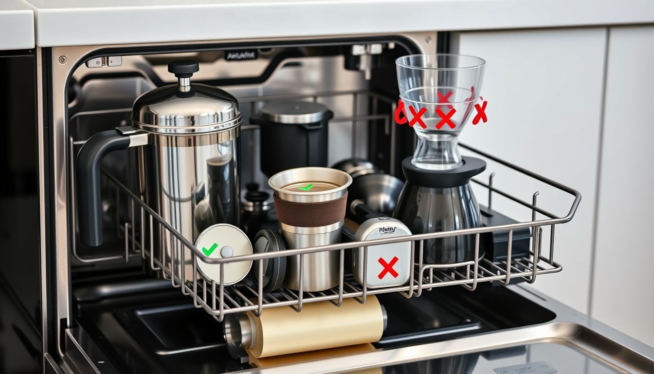 Coffee Equipment That's Actually Dishwasher Safe (And What You Should Never Put In There)