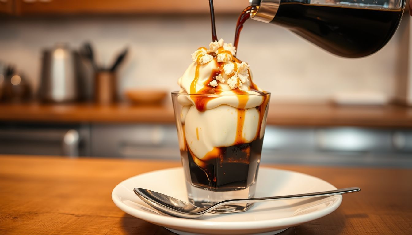 Vanilla Affogato Cupcake