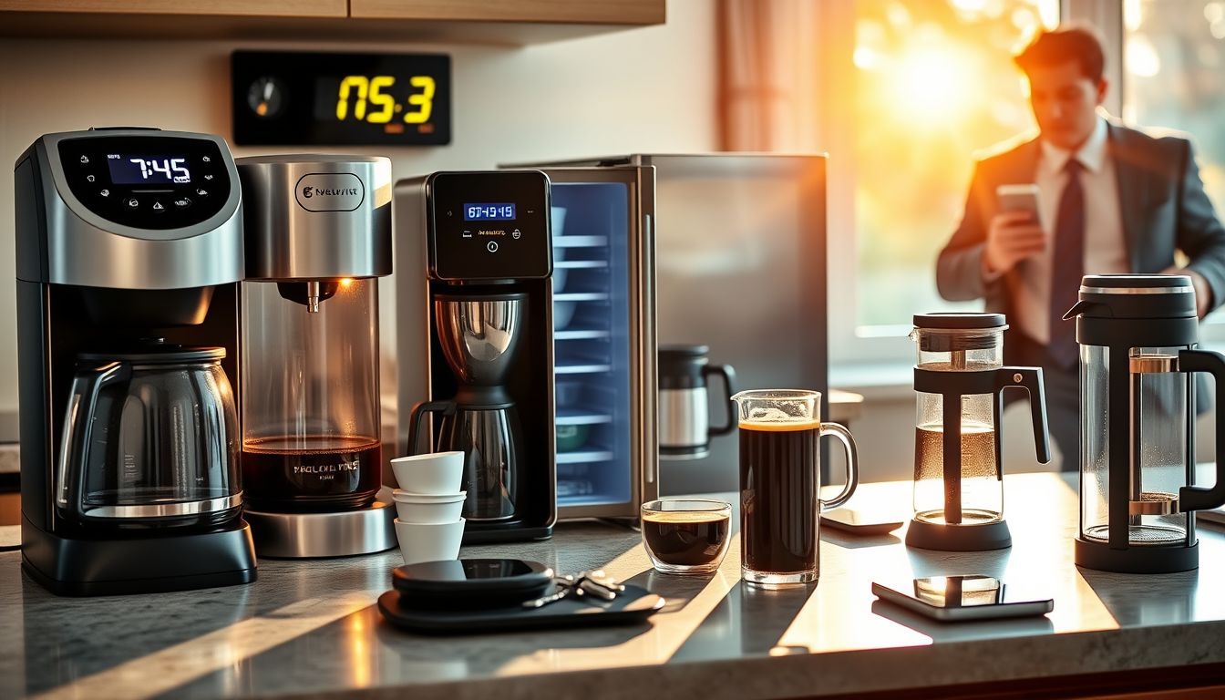 The Best Coffee Makers for People Who Are Always Late