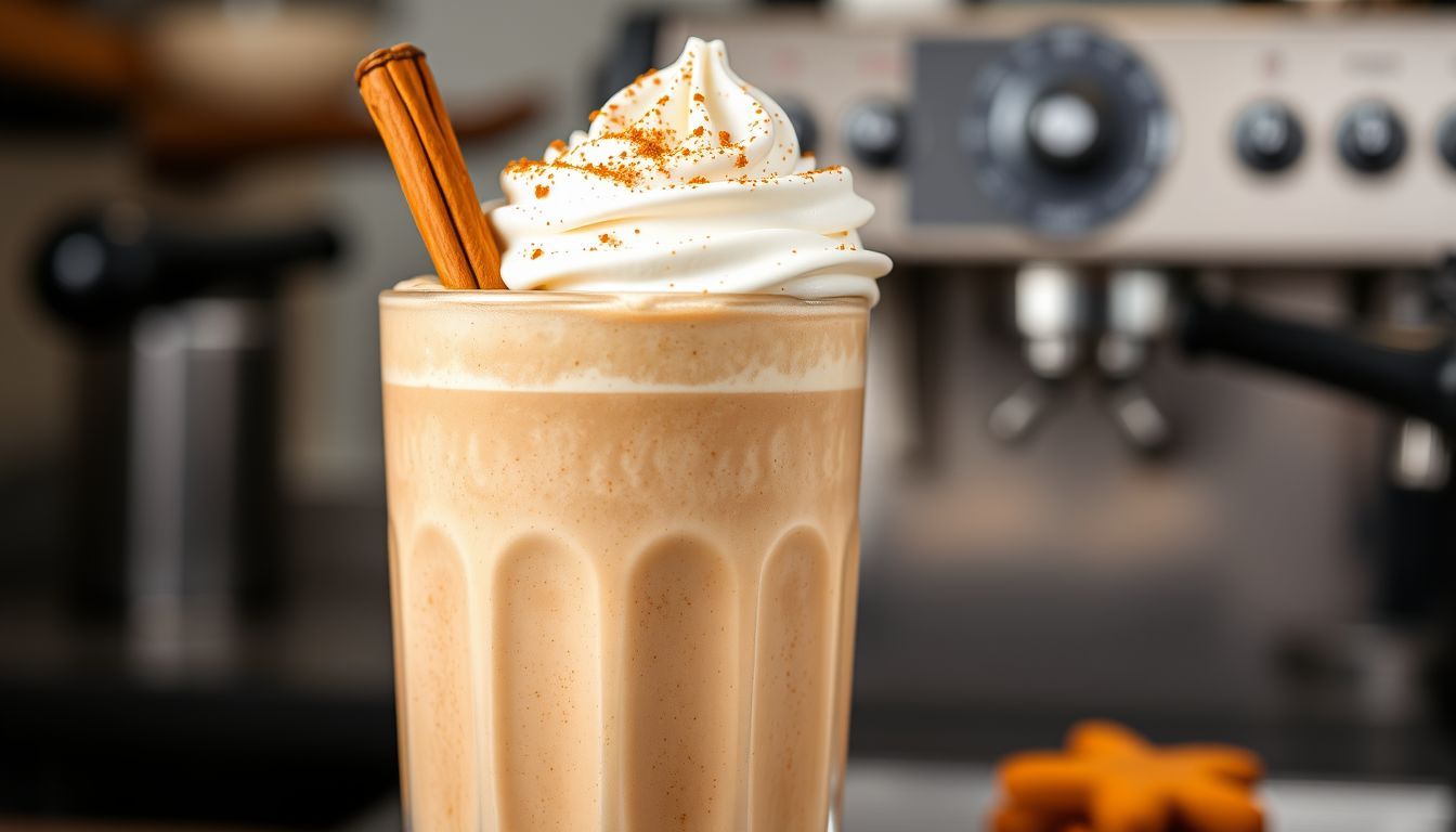 Gingerbread Latte Smoothie