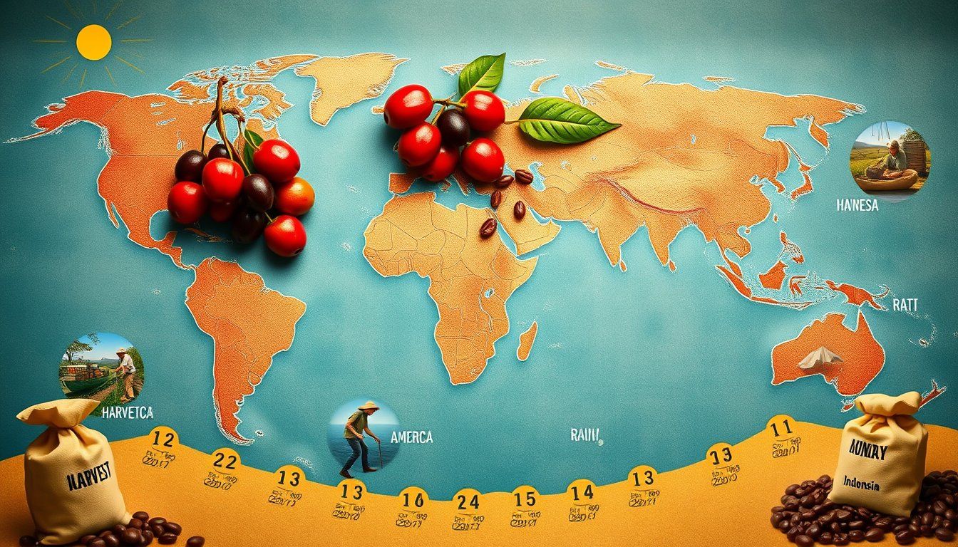 The Coffee Roaster's Migration Map: Following Seasonal Bean Availability to Build Your Year-Round Rotation