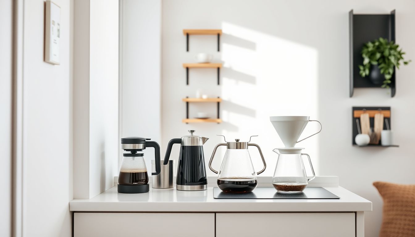 The Best Coffee Equipment for Small Apartments
