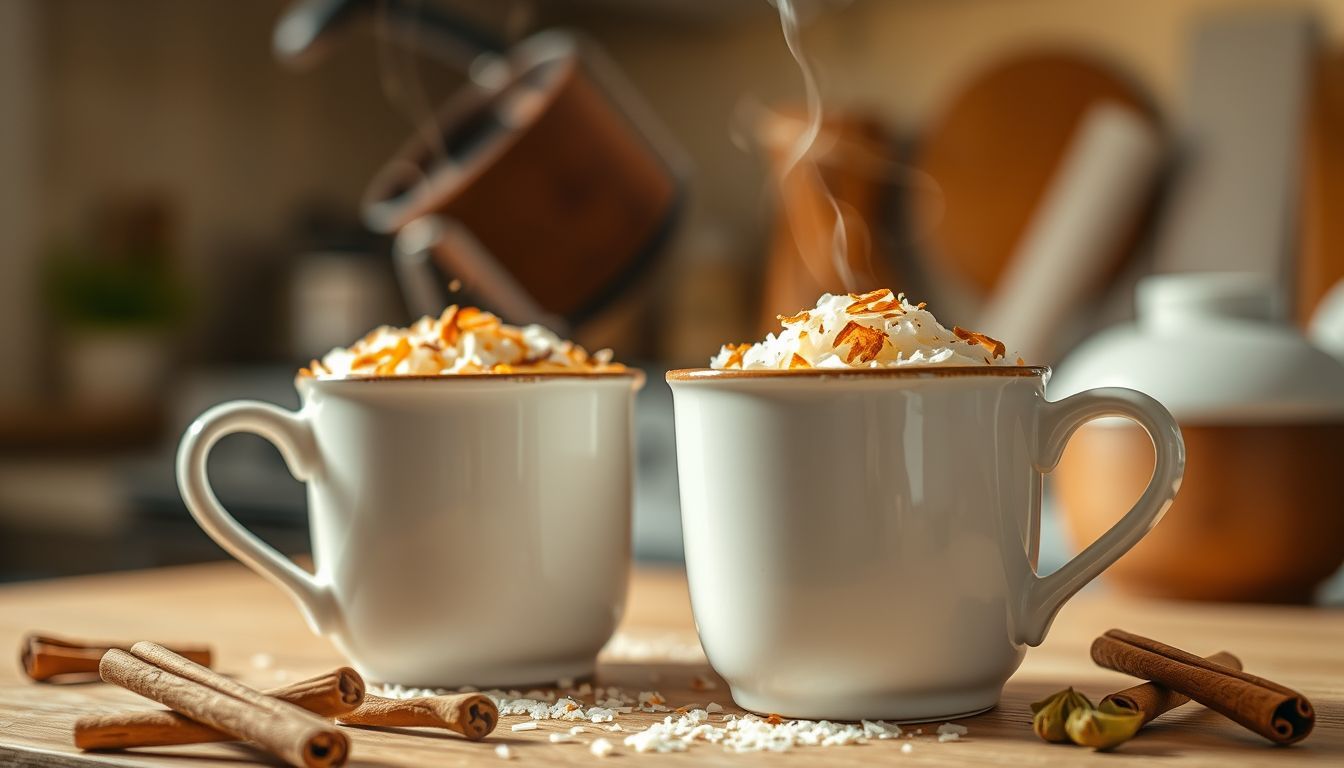 Coconut Spiced Coffee Punch