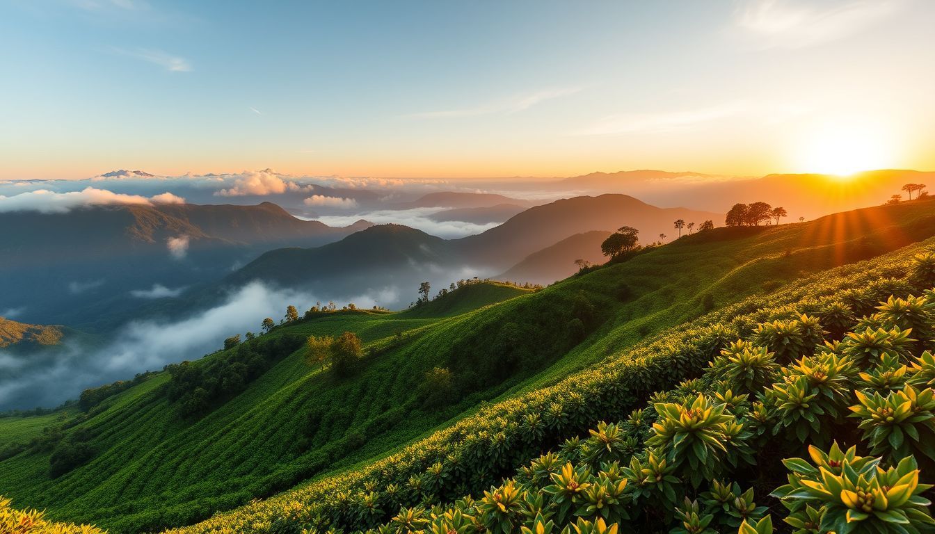 The Role of Coffee Altitude: How Growing Heights Influence Bean Aroma and Taste Profiles